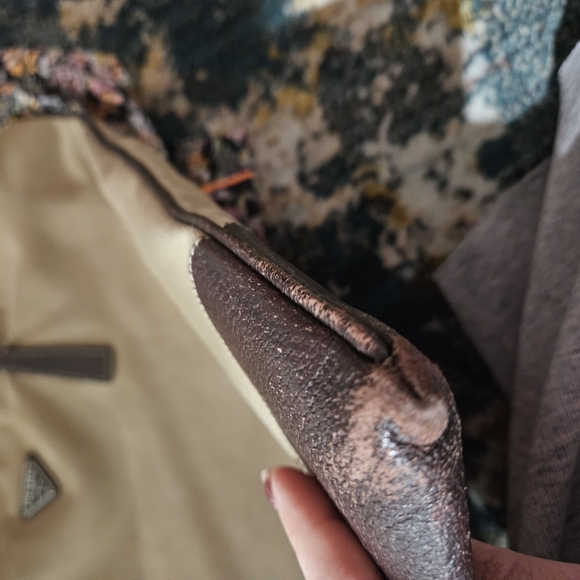 Prada Cinghiale-trimmed Canapa Tote - Picture 5 of 7